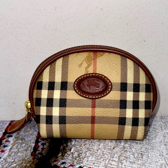 Auth Burberrys Cosmetics Pouch - Picture 1 of 7